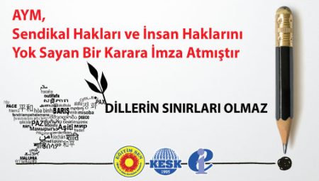 AYM, Sendikal Hakları ve İnsan Haklarını Yok Sayan Bir Karara İmza Atmıştır